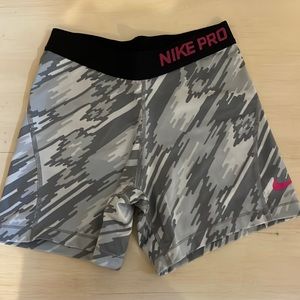 Nike Pros athletic shorts
